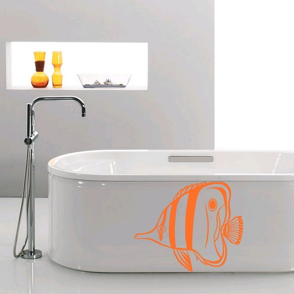 Exemple de stickers muraux: Poisson Ange